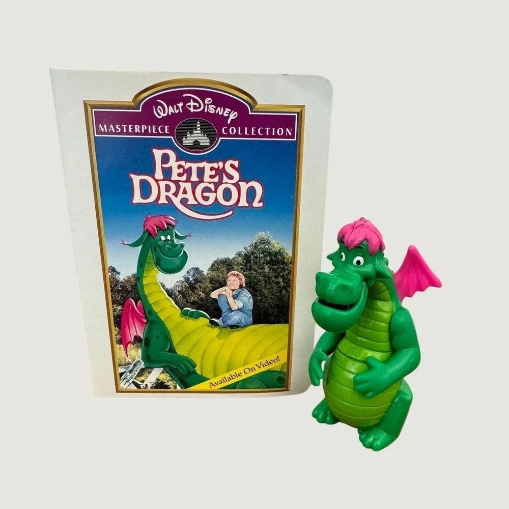 Disney Masterpiece Collection Petes Dragon Elliott Figure Vintage 1996 McDonalds